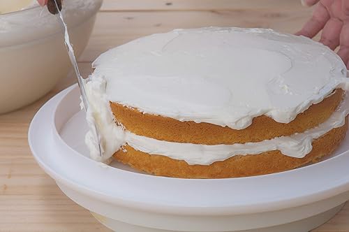 Miniatura 6 de Mrs. Anderson's Baking Cortador y nivelador de pastel de 2 hilos ajustable, acero inoxidable, plata