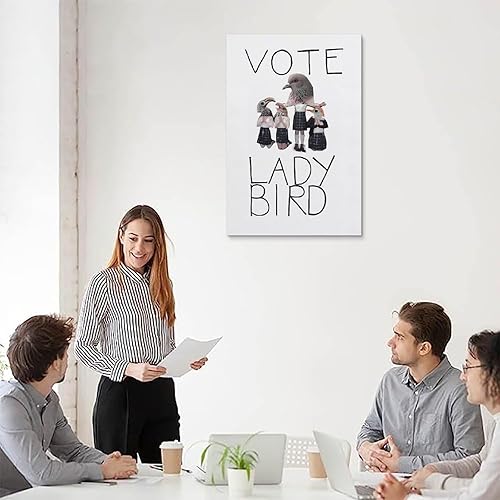Miniatura 5 de EtUrg Póster Vote de Lady Bird en lienzo, impresiones artísticas de pared, pintura de cubierta de álbum, decoración de póster, regalo para