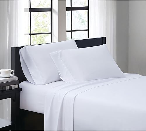 Truly Soft Everyday Juego de sábanas individuales blancas, SS1658WTTW-4700