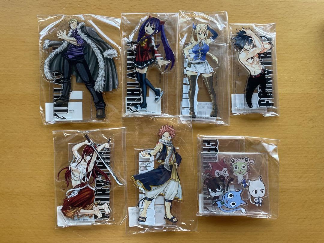 Amazon.co.jp: フェアリーテイル 版画展 アクリルスタンド 全種セット