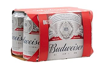 送料込み！　バドワイザー　budweiser 330ml×69 缶ビール Amazon.co.jp: バドワイザー 330ml×6缶パック : 食品・飲料・お酒