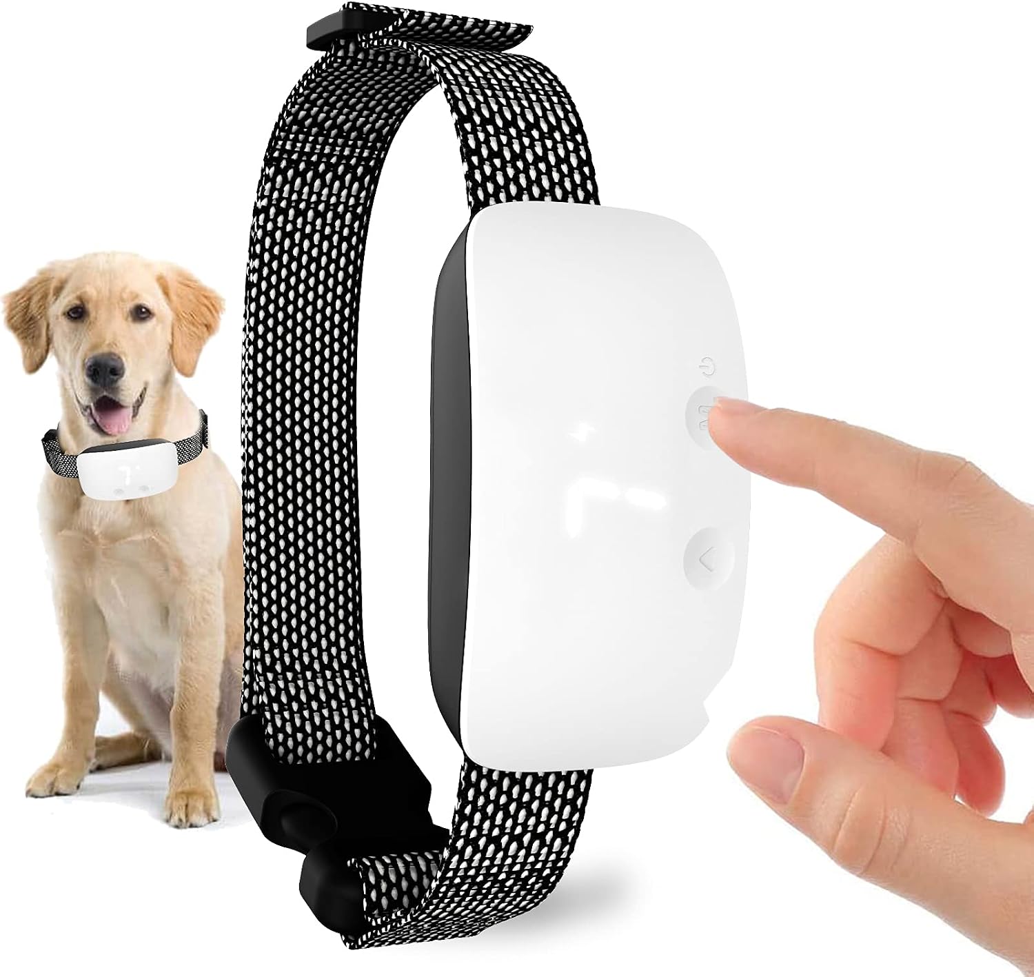 Prupet Dog Bark Collar, Rechargeable Shock Anti Barking Training Collar with 7 Adjustable Sensitivity and Beep & Vibration & Static 3…