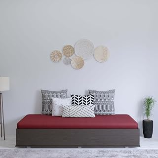 NEUDOT Unique Diwan Bed with Stoarge | Engineered Wood | Bedroom | Living Room | Sturdy & Space-Saving Design | 12 Months Warranty | Wenge Finish, Single