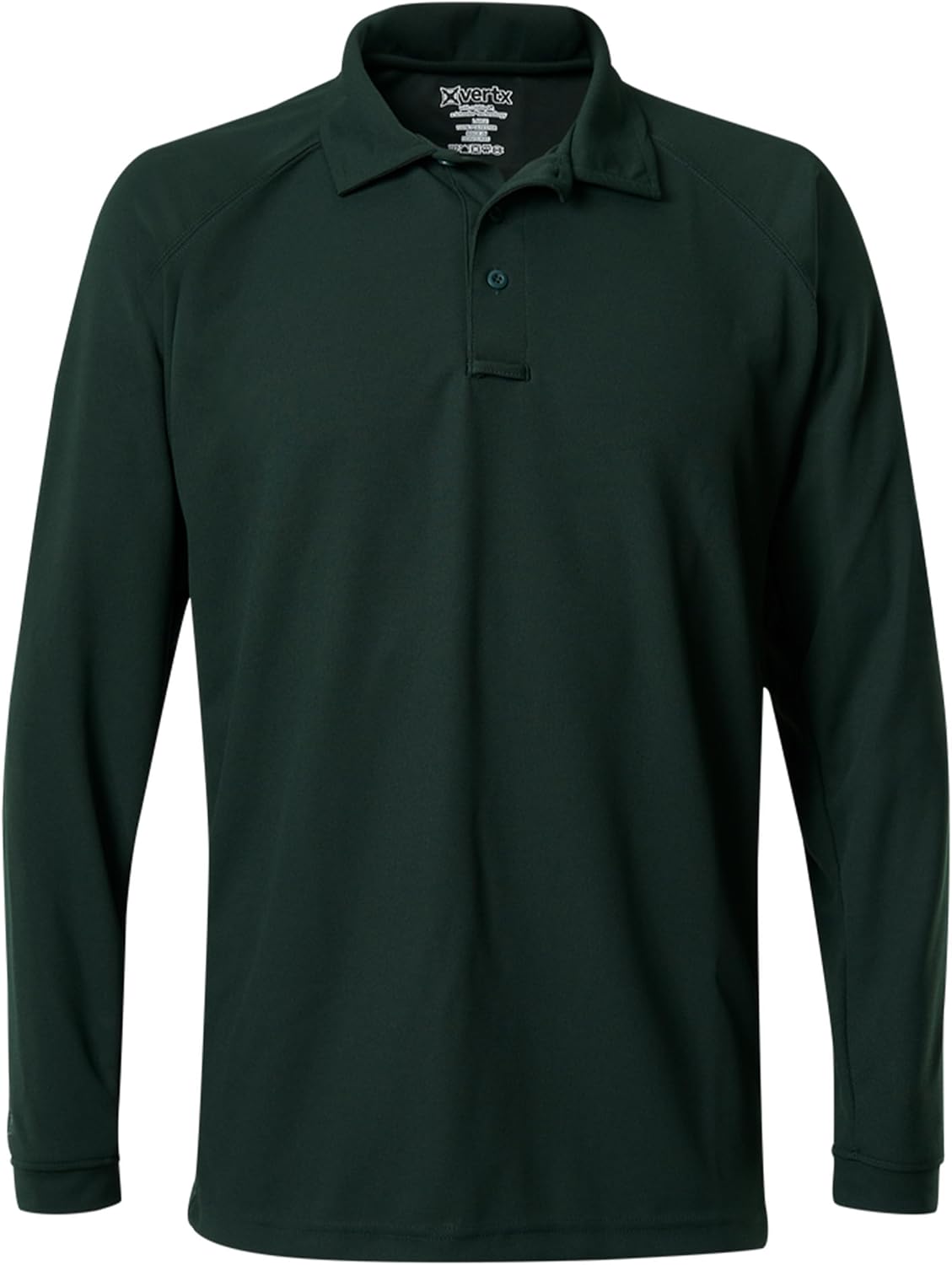 Vertx Mens Tactical Polo Shirt, Long Sleeve T-Shirt, Breathable, Tactical Clothing Gear, Police, Security, Relaxed Fit
