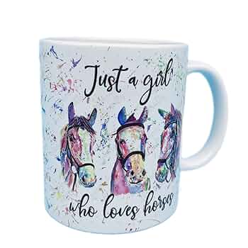 Just A Girl Who Loves Horses Pnghorse Sublimation Designs