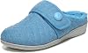Vionic Carlin Women's Mule Slippers Soft House Shoes with Orthotic Insole Arch Support