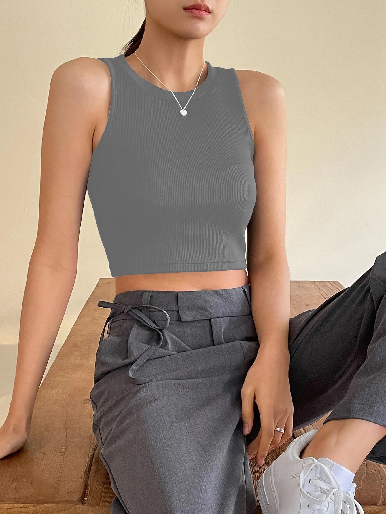 Toochki Camiseta corta para mujer, camiseta deportiva de algodón, informal, estilo occidental