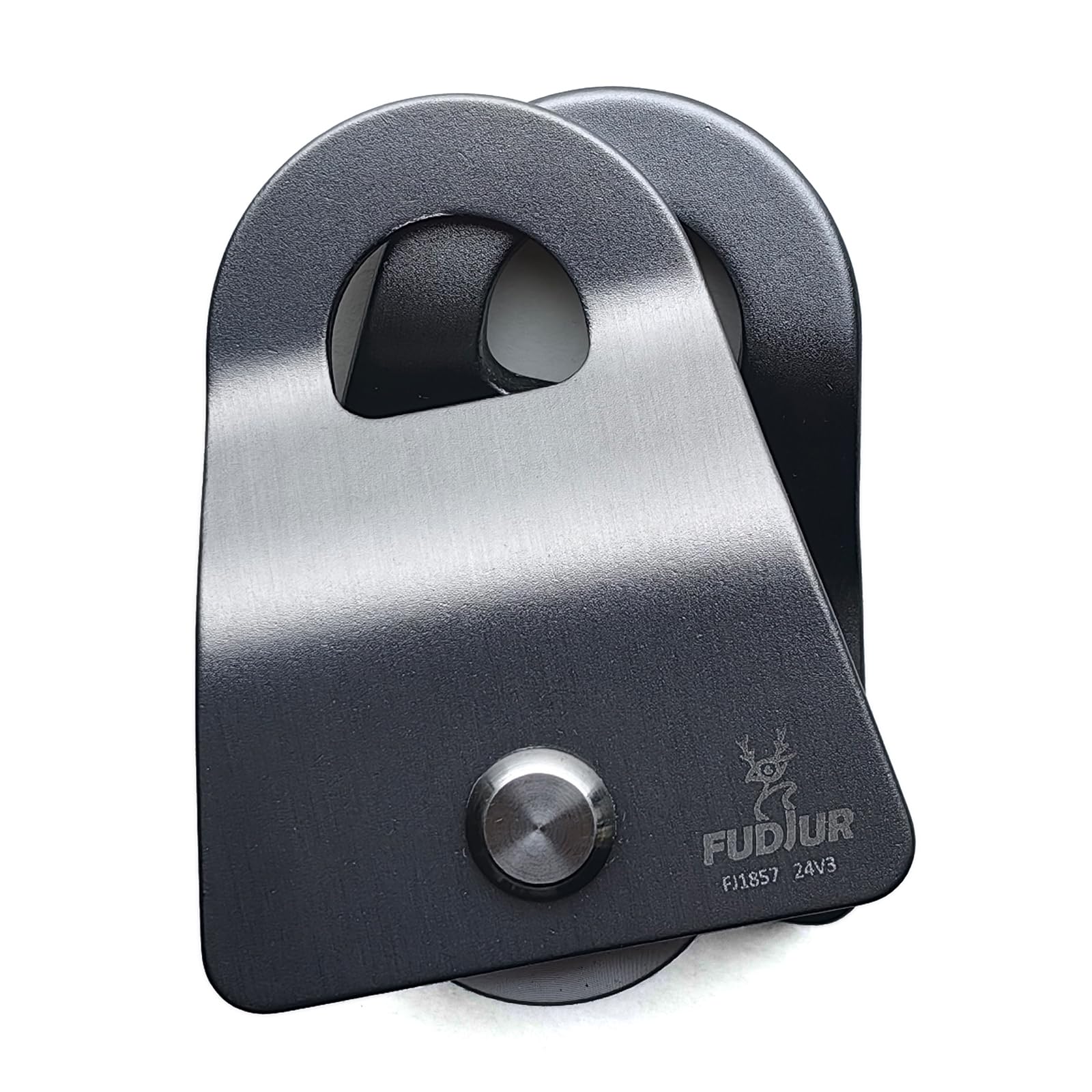 Zipline Pulley 22KN(4945LBS) Climbing Single Sheave CE UIAA Certified Tree Work Zip Line Rock Climbing Rigging and Arborist Gear