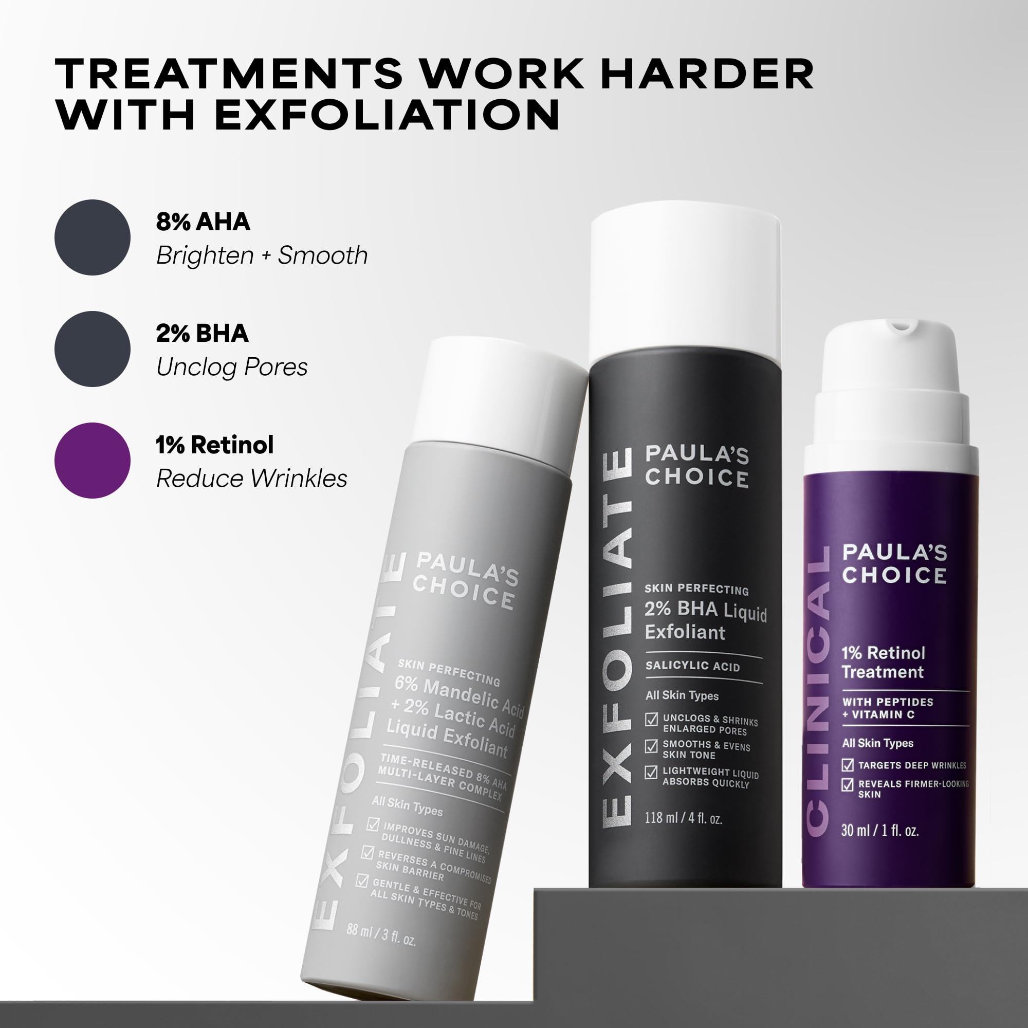 Paula's Choice CLINICAL 1% Retinol Face Treatment with Peptides