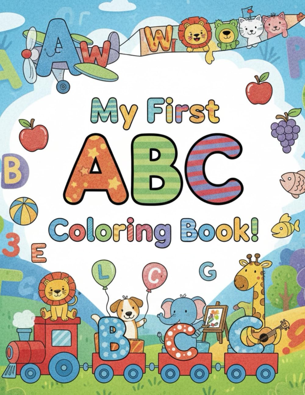 My First ABC Coloring Book