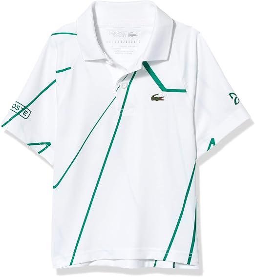 Lacoste Polo Deportivo Novak Djokovic para niño, Blanco/YUCCA, 12 Años :  Amazon.com.mx: Ropa, Zapatos y Accesorios