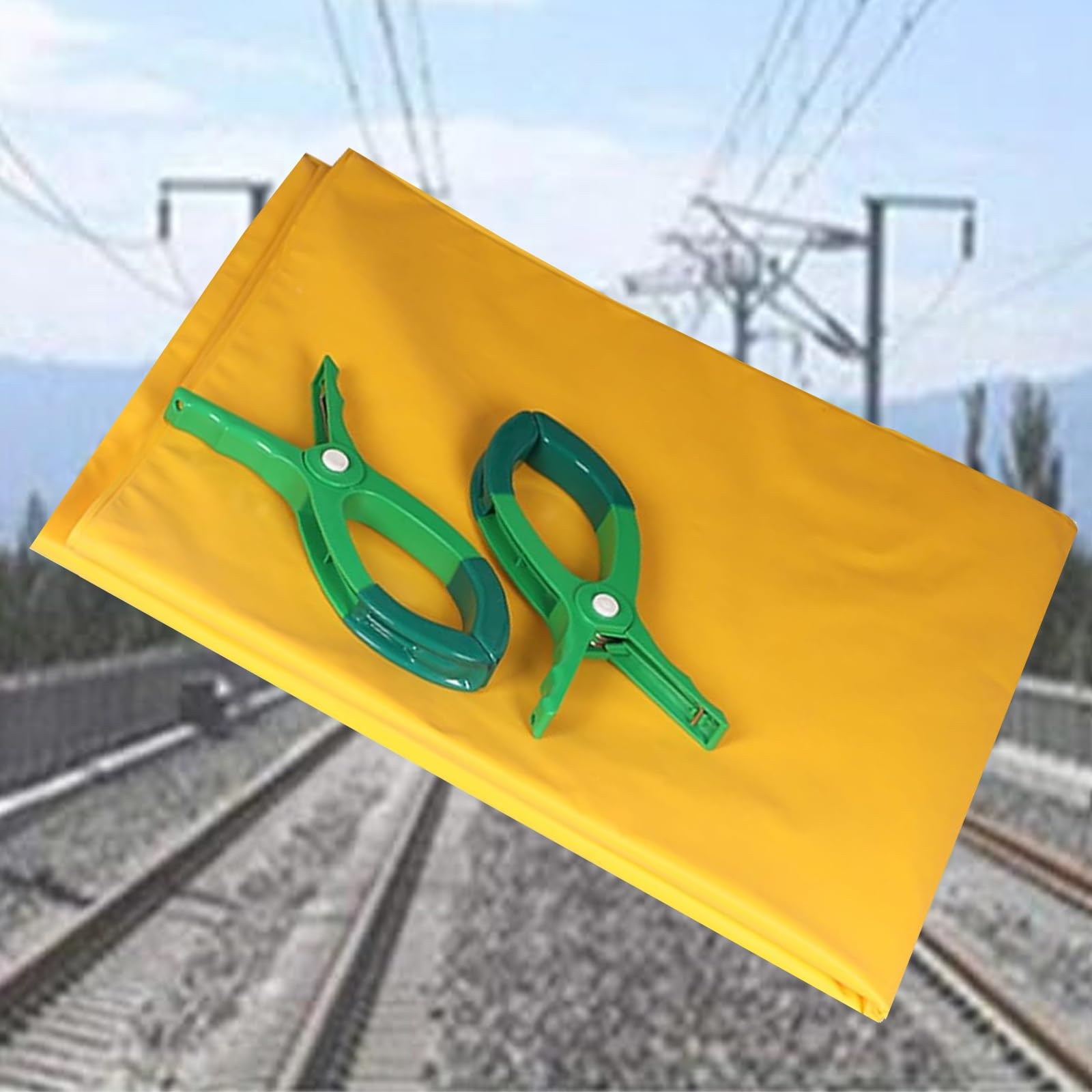 Isolierdecke gegen Stromschlag, Sicherheits-Arbeitsmatte für Elektriker aus Harz mit isoliertem Clip für Stromisolationswerkzeuge im Außenbereich