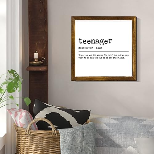 Vista 80 de Farmhouse Wall Decor Sign Smile Dictionary Definition Wood Framed Signs World Meaning Wall Art Rustic Home Decoration Smile for Kitchen Coffee Bar