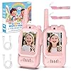 Video Walkie Talkies for Kids, Video Walkie Talkies for 3 4 5 6 7 8 9 Years Old Boys and Girls, Outdoor Toys Garden Games Birthday Gifts, Visual Kids Walkie Talkie Long Range (Pink & Pink) Video Walkie Talkies for Kids, Video Walkie Talkies for 3 4 5 6 7 8 9 Years Old Boys and Girls, Outdoor Toys Garden Games Birthday Gifts, Visual Kids Walkie Talkie Long Range (Pink & Pink)