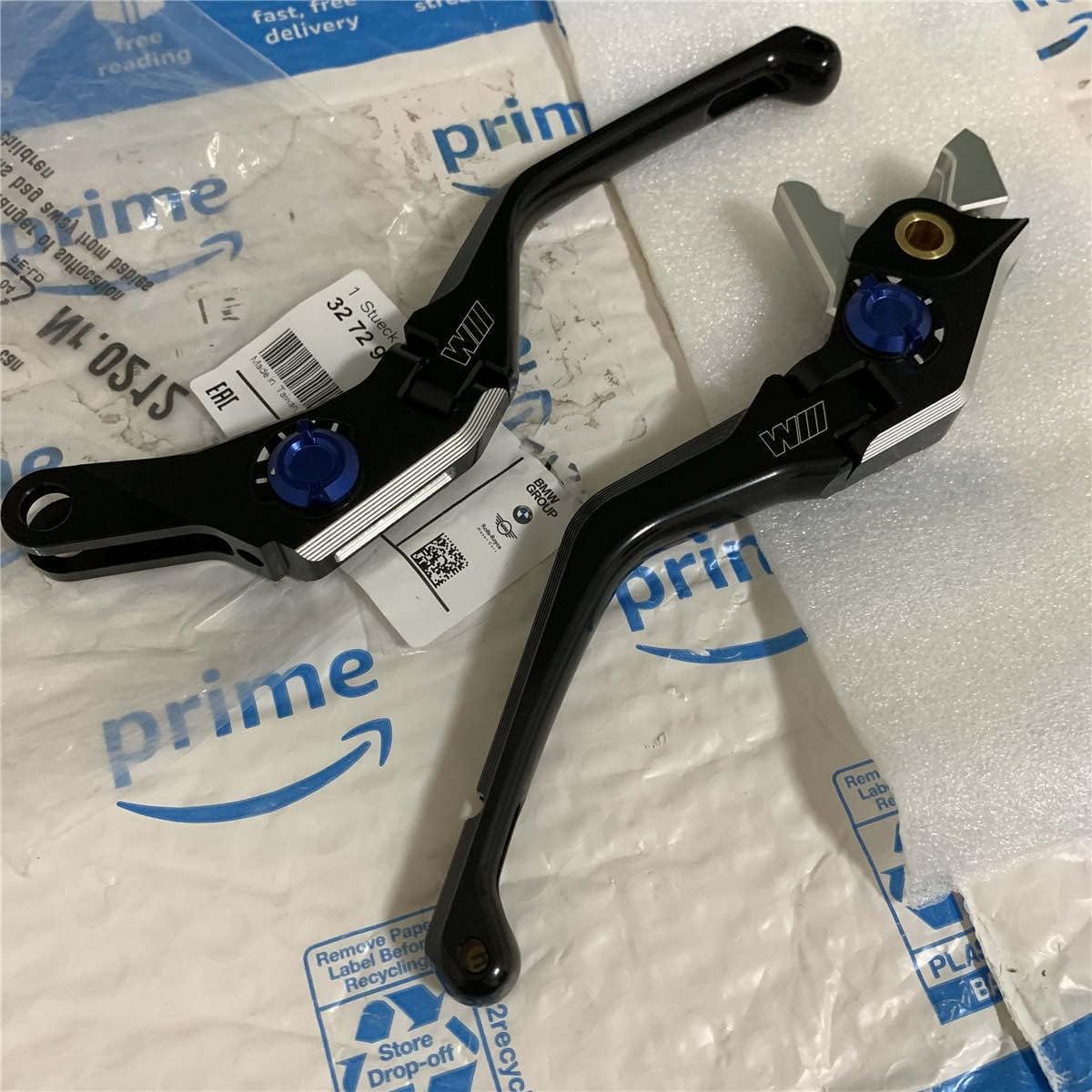 M Brake Clutch Levers Foldable Compatible for BMW S1000XR K69 2019-2022 S1000R K63 32729457348 32729467178