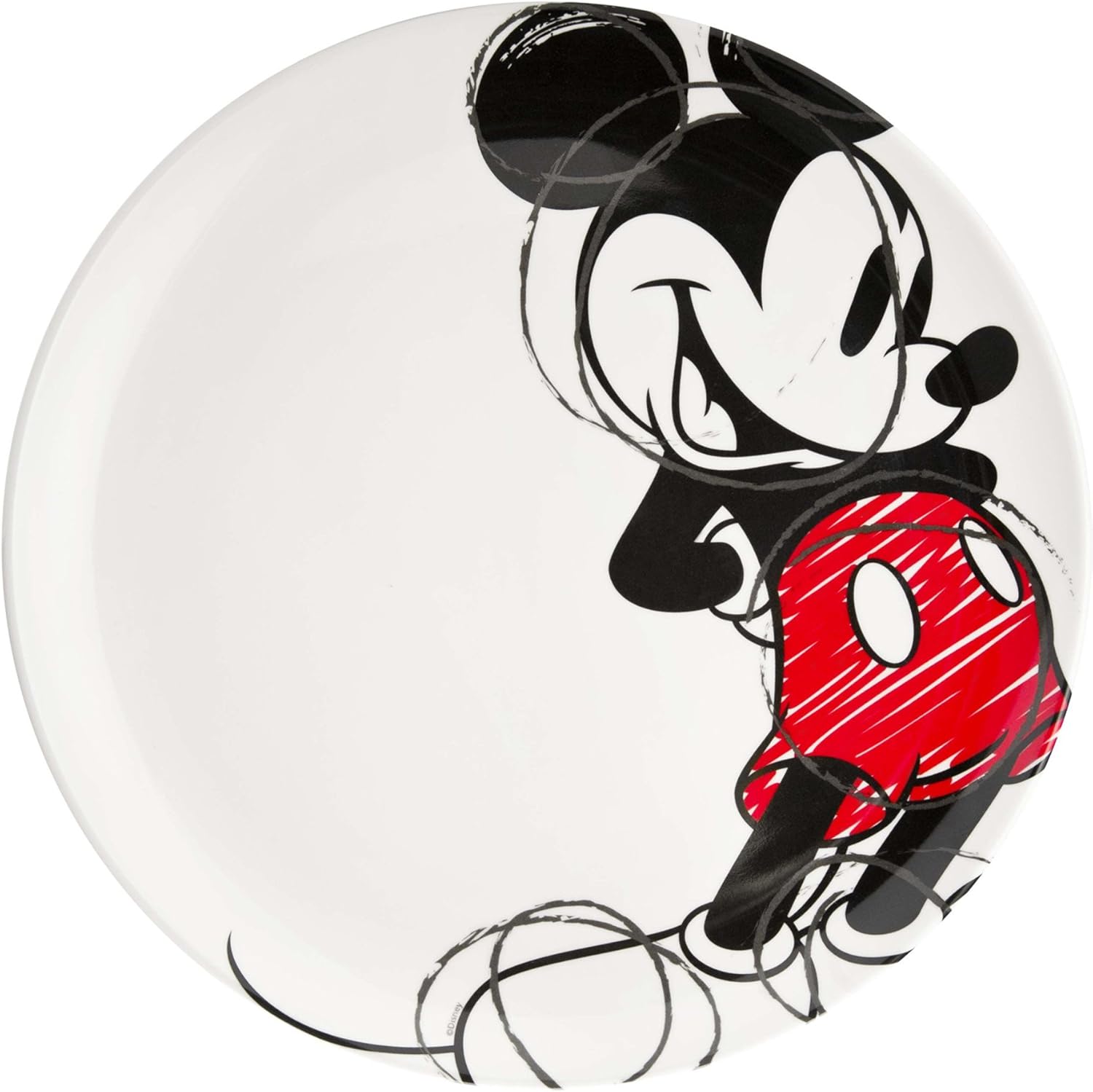 Disney Mickey Minnie Melamine Plates by Zak Kuwait Ubuy