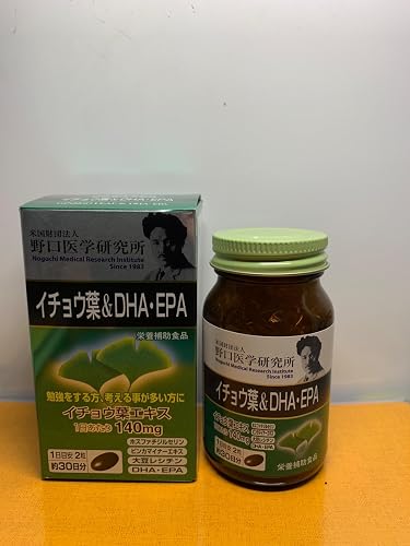 Amazon | 野口医学研究所 イチョウ葉＆DHA・EPA お徳な6個