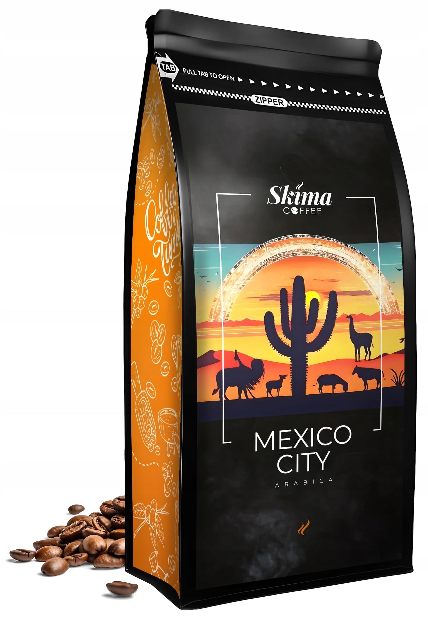 SkimaCoffee Café en grano 2 x 1 kg ITALIA COMO/MEXICO CITY recién tostado