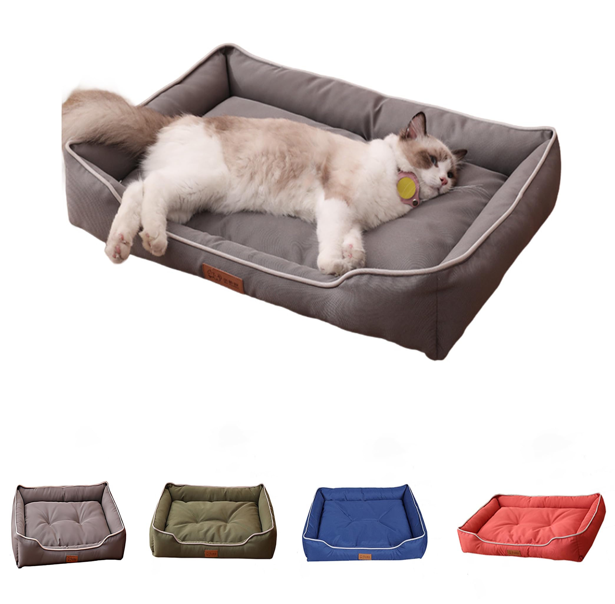 ペットベッド 冬 猫犬用 Amazon | ペットベッド 猫 ベッド 冬【噛んでも破れない犬用ベッド