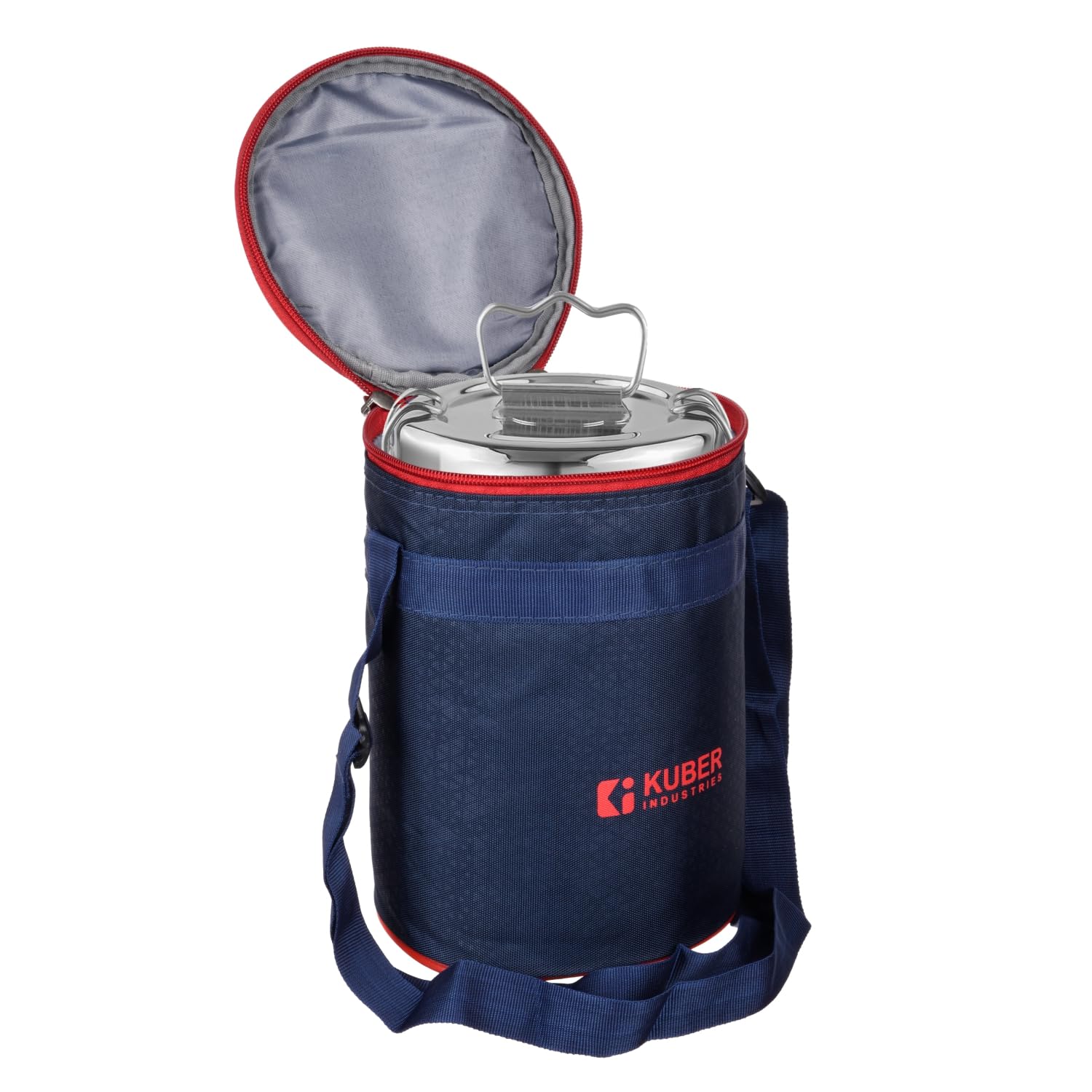 Kuber Industries Lunch Bag - Insulated & Durable -4