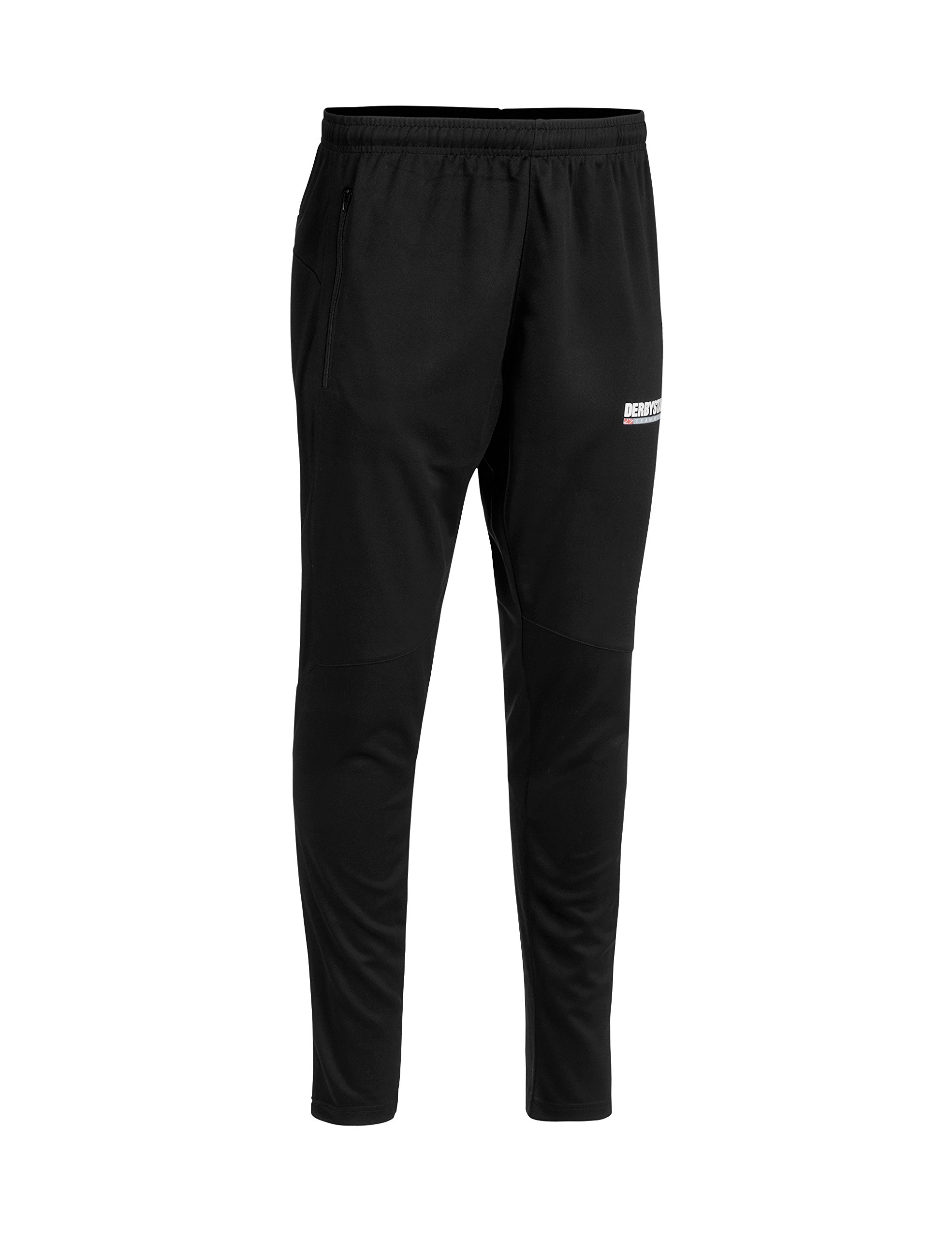 Derbystar Men 6006030200 Brilliant Training Pants - Black, Small
