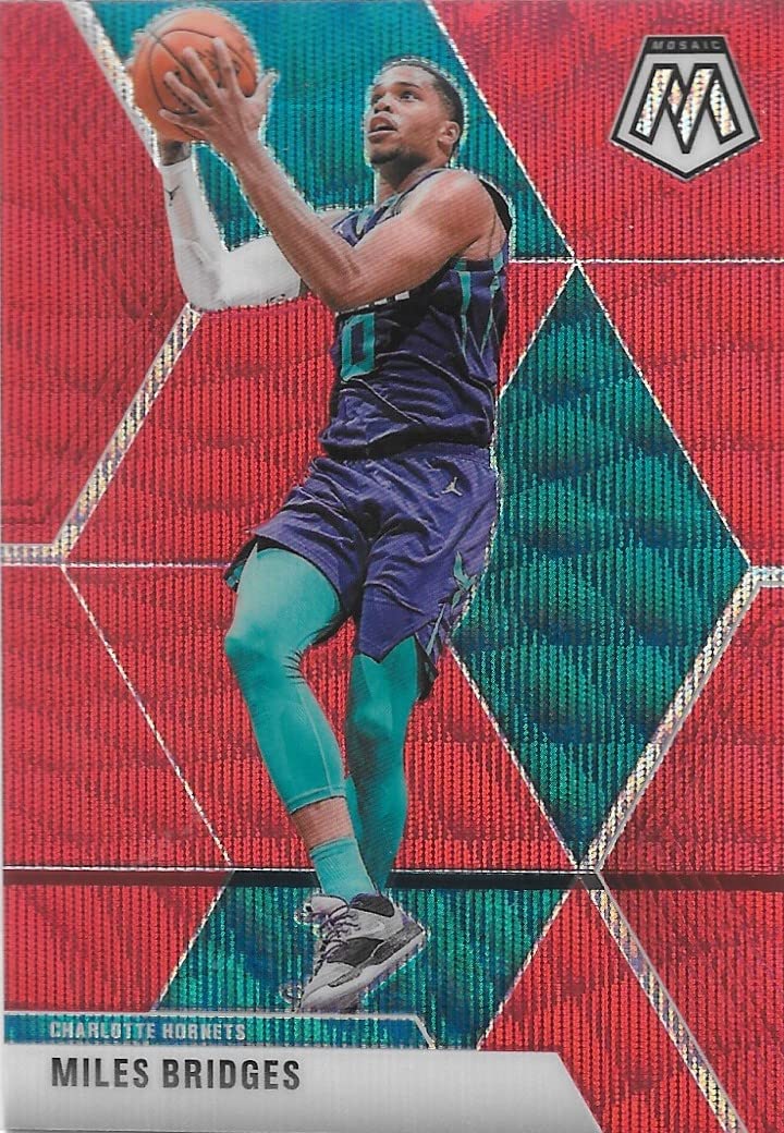 MIles Bridges 2019-20 Mosaic Mosaic TMALL Red Wave Card #82