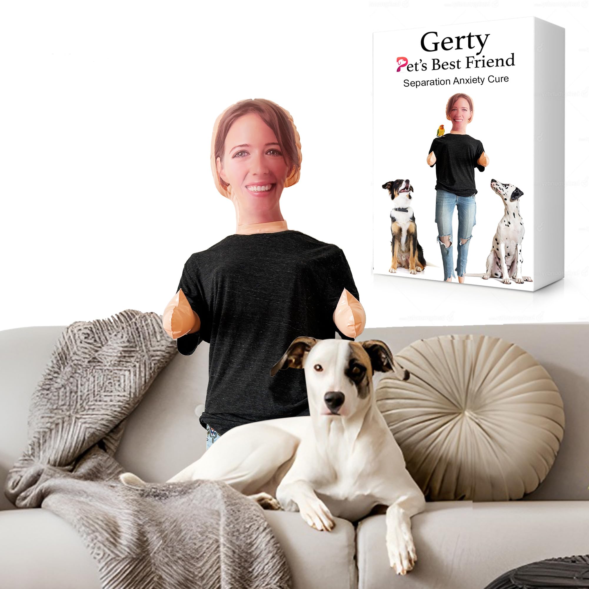 Gerty Pets Best Friend Inflatable Friend For Your Dog Cat - Main Image