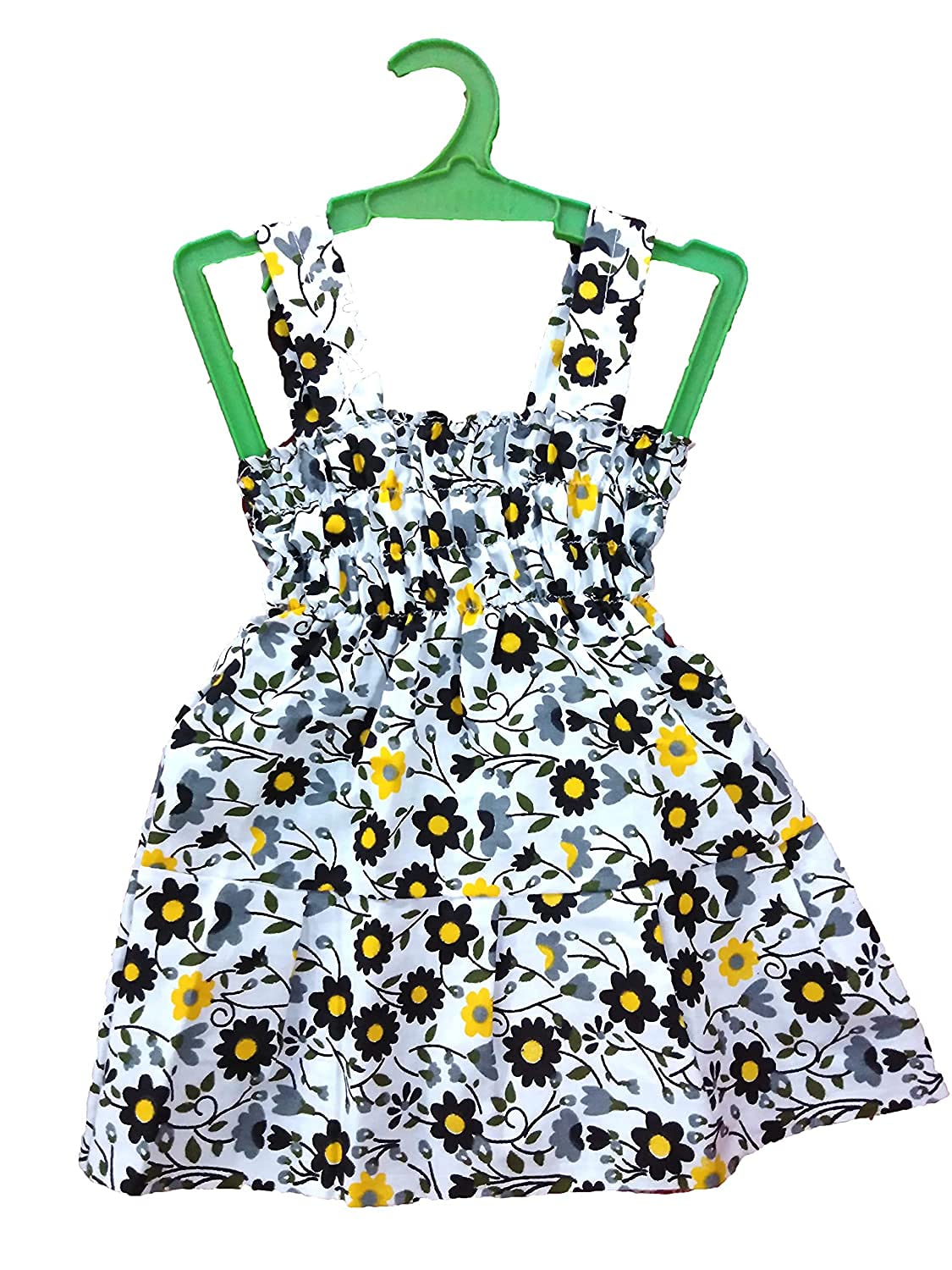TVESA Baby Girl's Dress (BGF-T-4_Multicolour_12 Months-24 Months) 1