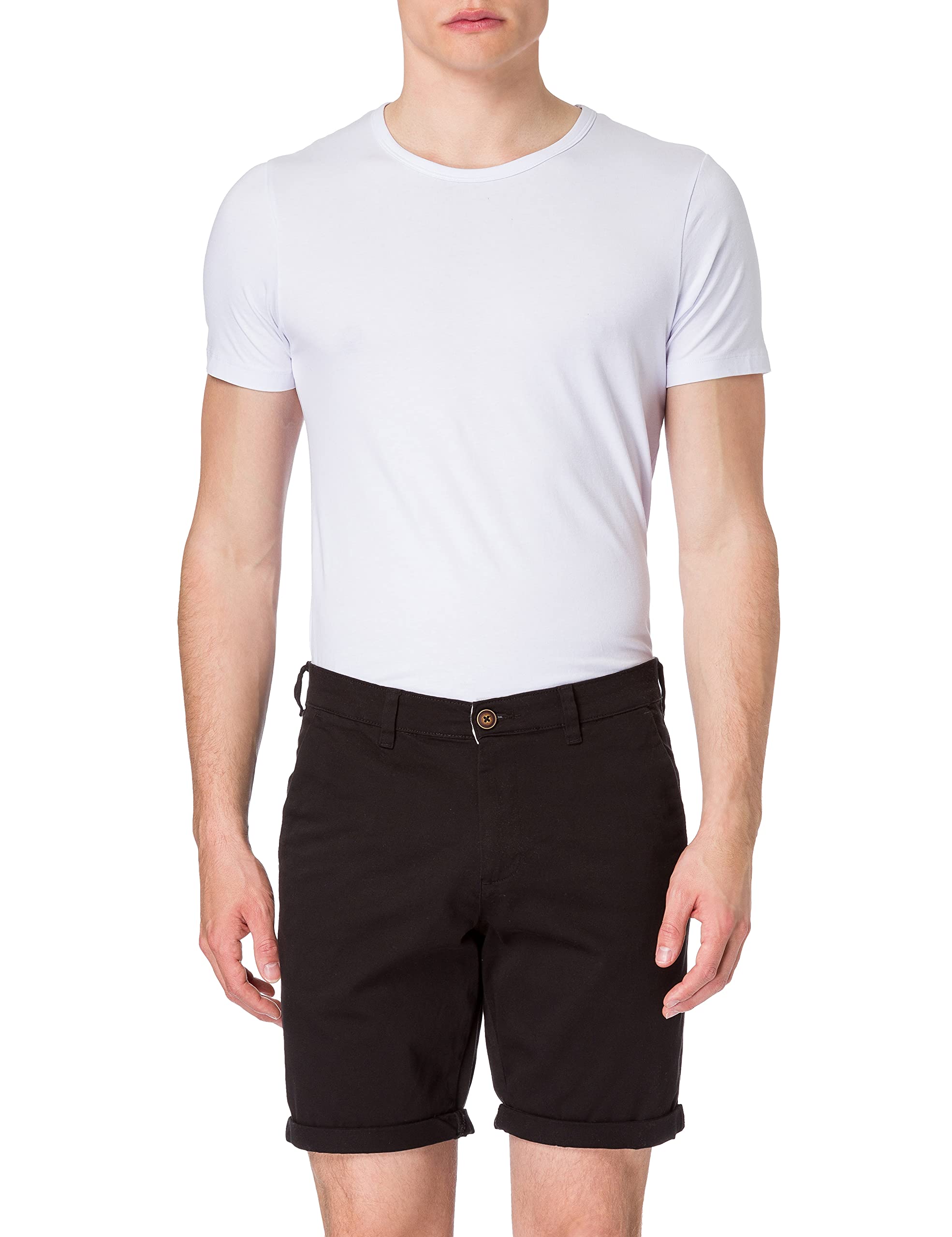 Jack & Jones Jjidave Jjchino Sa-Pantalones Cortos Chinos para Hombre