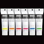 Liquitex Professional Heavy Body Acrylic Paint, 6 x 59ml (2-oz), Fluorescent Colors Set