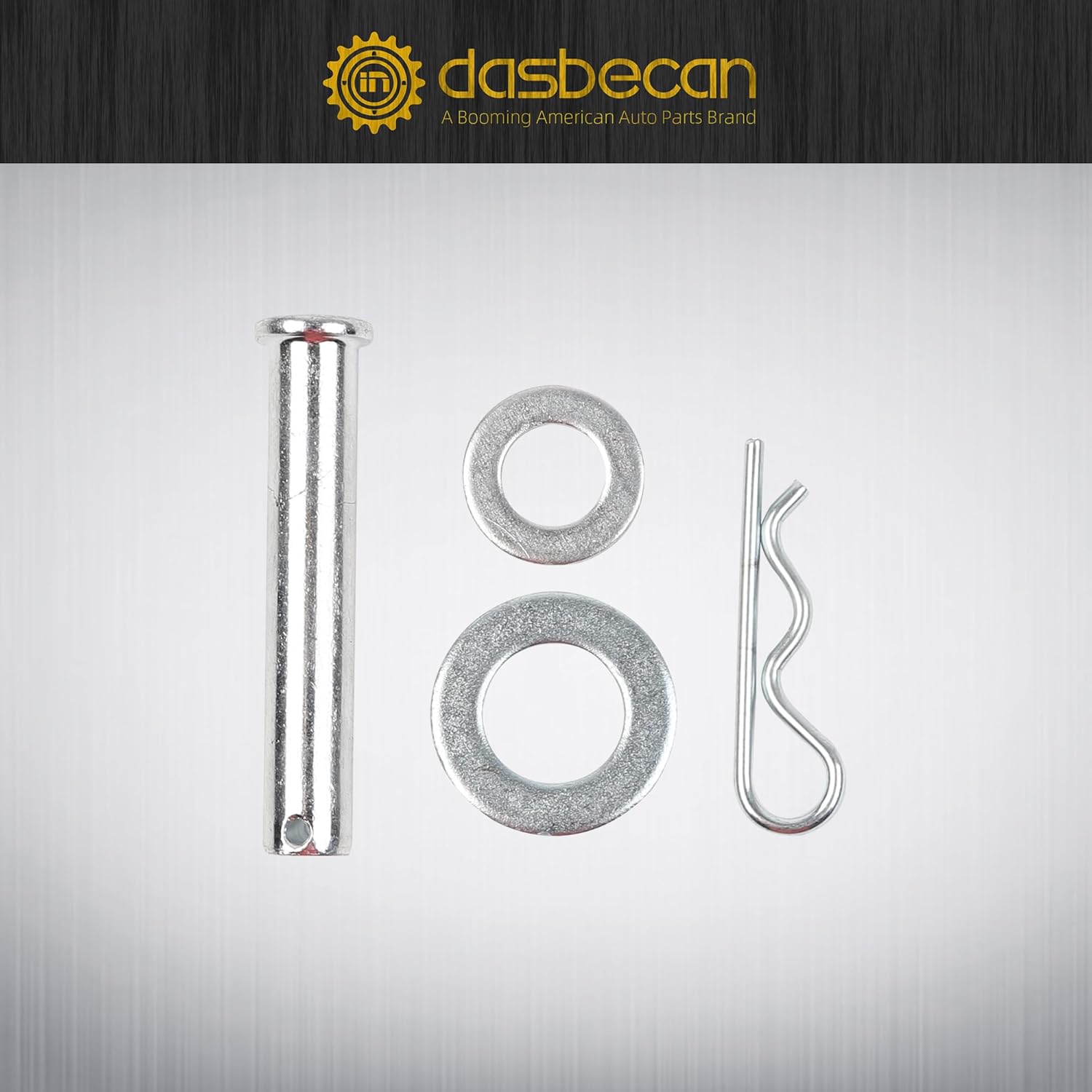 Dasbecan Dump Truck Tailgate Latch Compatible with TGL3410 TGL3410ST Steel Tail Gate Lock Assembly Replaces# TGL34SBR TGL3410HDW Silver