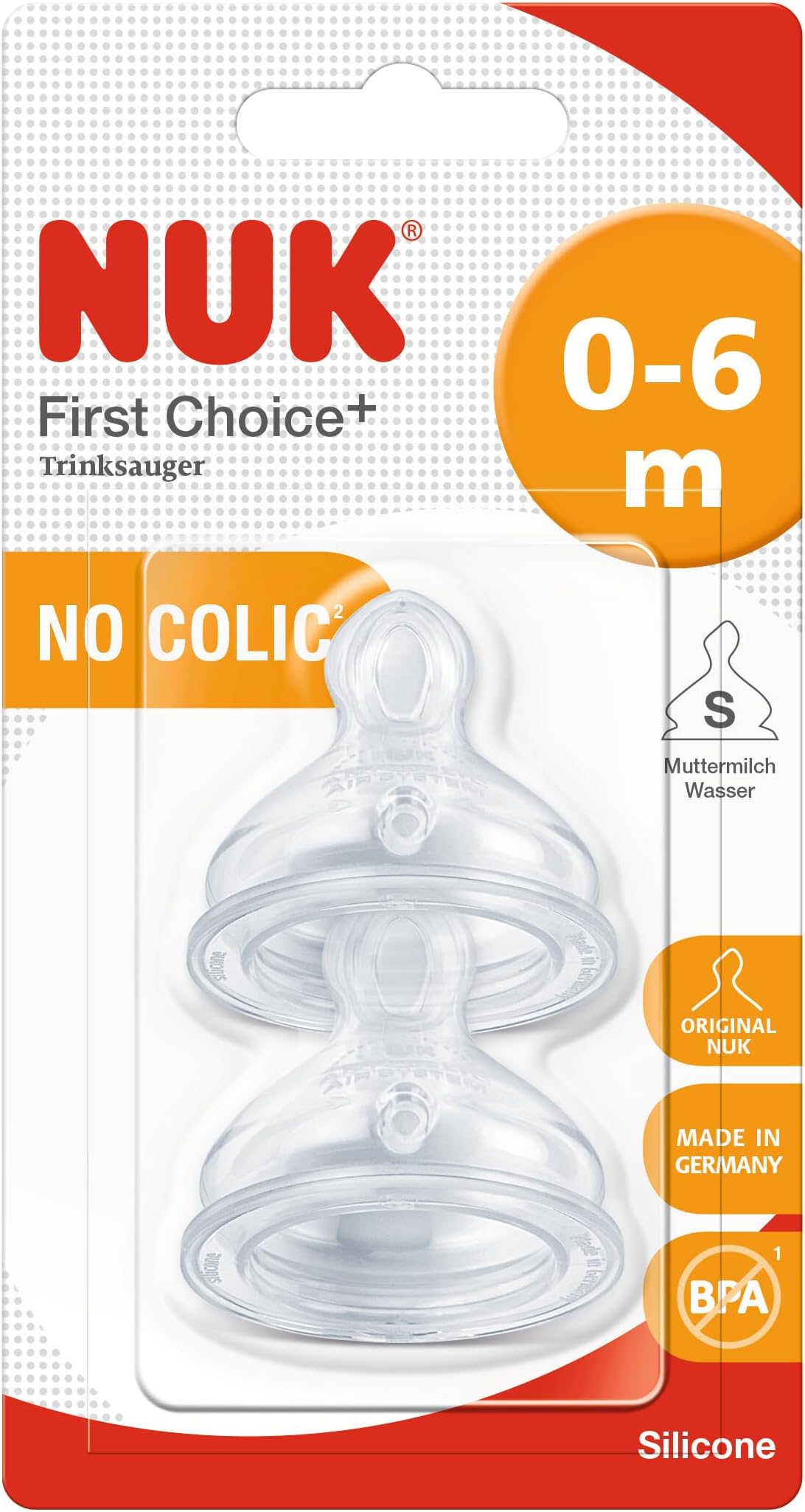 First Choice Plus Silicone Teats (Small)