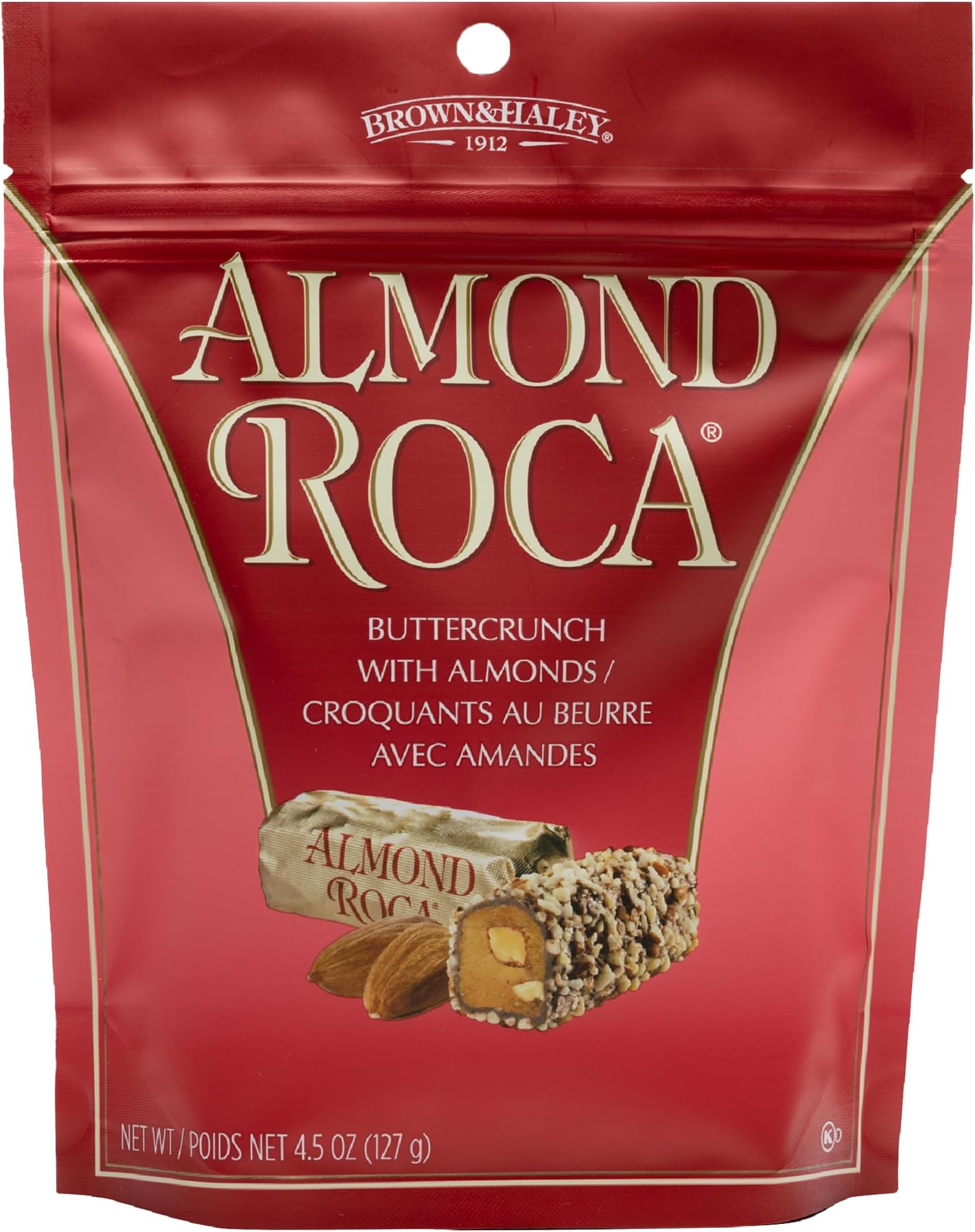 BROWN & HALEY ALMOND ROCA POUCH BAG 127G
