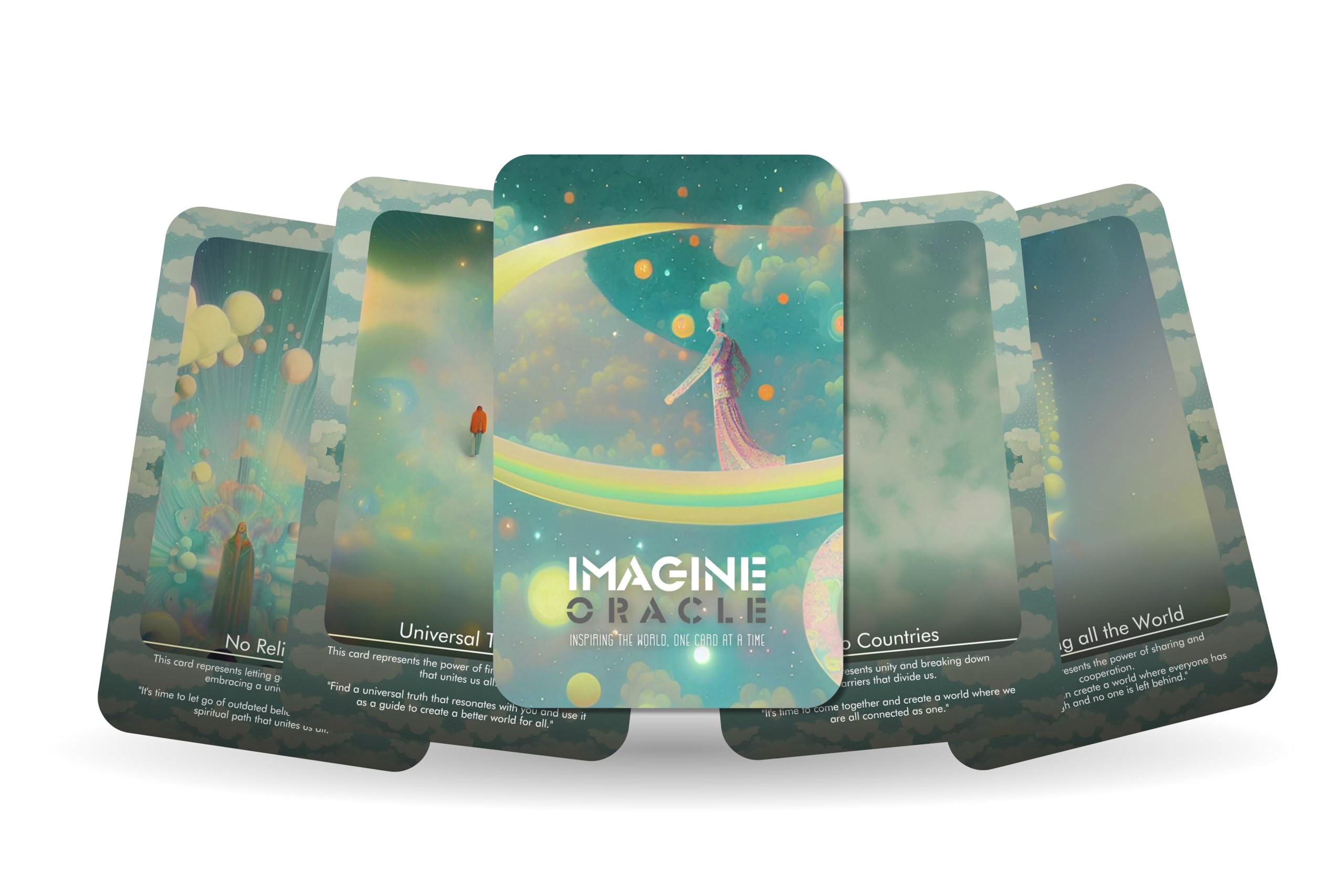 Ibiza Tarot Imagine Oracle - inspired by Peace and Love