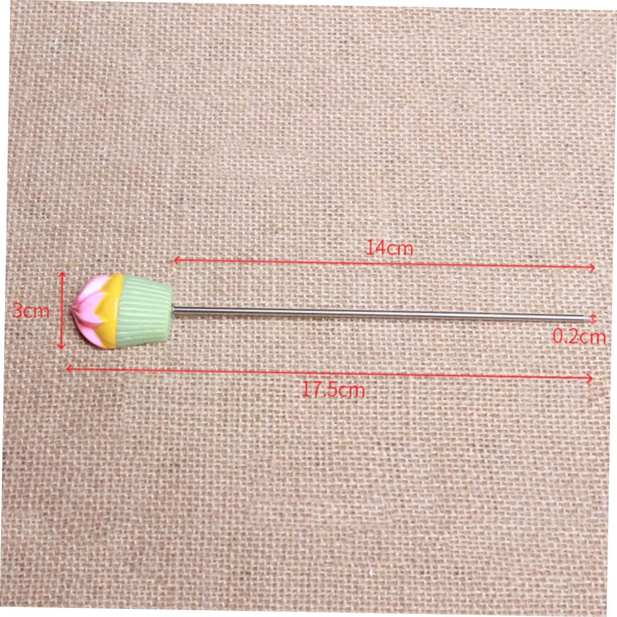 Long Needle Biscuit Needle Tool Essential for Baking Bread Scoring Fondant Muffin Stainless Steel Compact Design