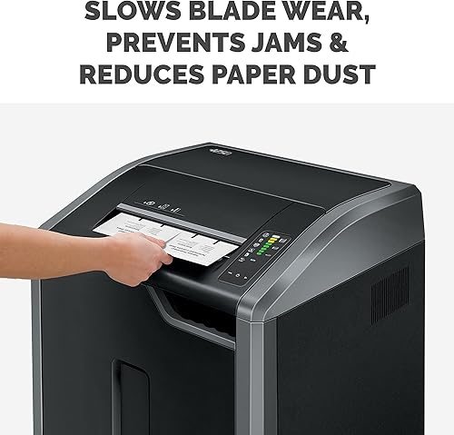 Miniatura 2 de Fellowes Powershred Performance - Trituradora de papel con trituradora de papel, lubricante de aceite para trituradoras de papel de corte cruzado y