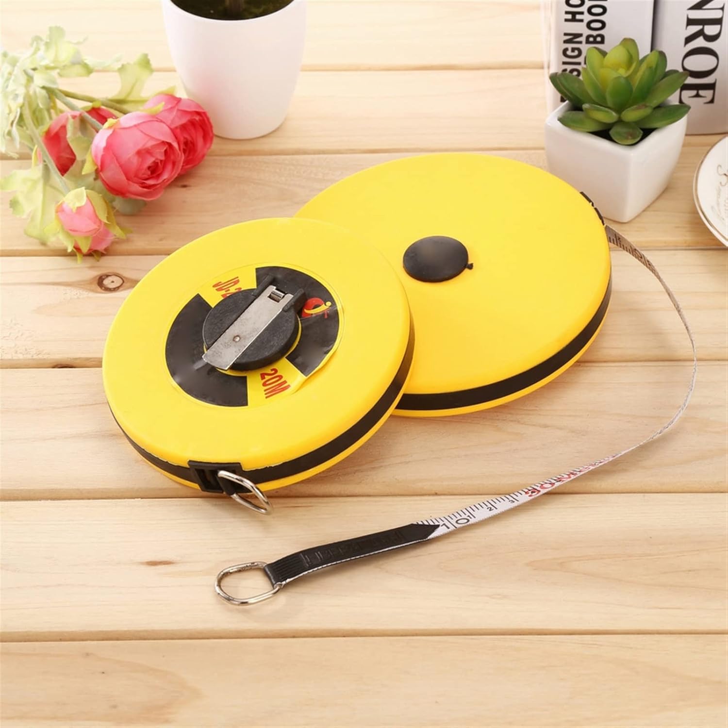Measuring Wheels Flexible Disk Ruler, Fiber Measuring Tool, Tape Measure, Engineering Measuring Hand Tool,
