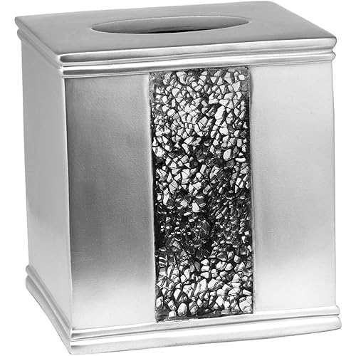 Popular Bath Silver Sinatra, Tissue Box