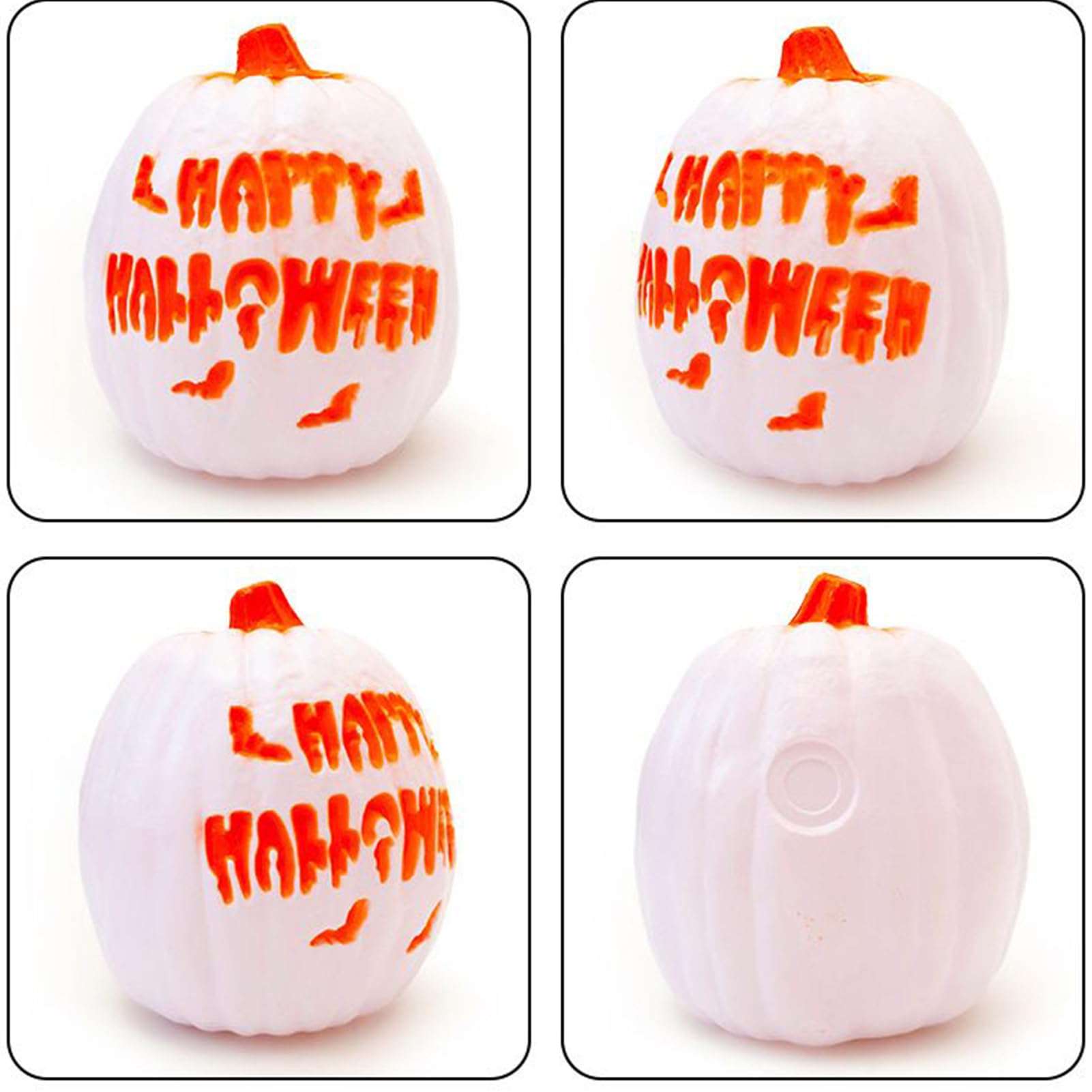 Świecące Dynie Lampion LED Na Halloween Z Efektem Dźwięku | Wodoodporne Inteligentne Czujniki Oświetlenie Otoczenia Wewnątrz Zewnątrz Święto Jesienny Festiwal Impreza Ogród