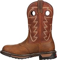 Vista 6 de ROCKY Original Ride Branson Saddle Roper Botas Western impermeables