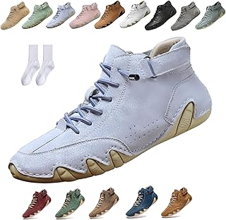 Alpaca Barfußschuhe, Ergonomischer, Wasserdichter & Schmerzlindernder Leder-BarfußSchuh, Schuhe Damen, wasserdichte und Atmungsaktive OrthopäDische Barfuss Schuhe