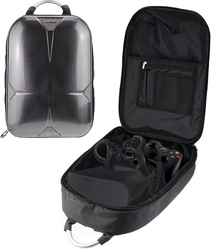 Navitech Zaino grigio caso viaggio caso Oculus Rift compatibili con Oculus Rift