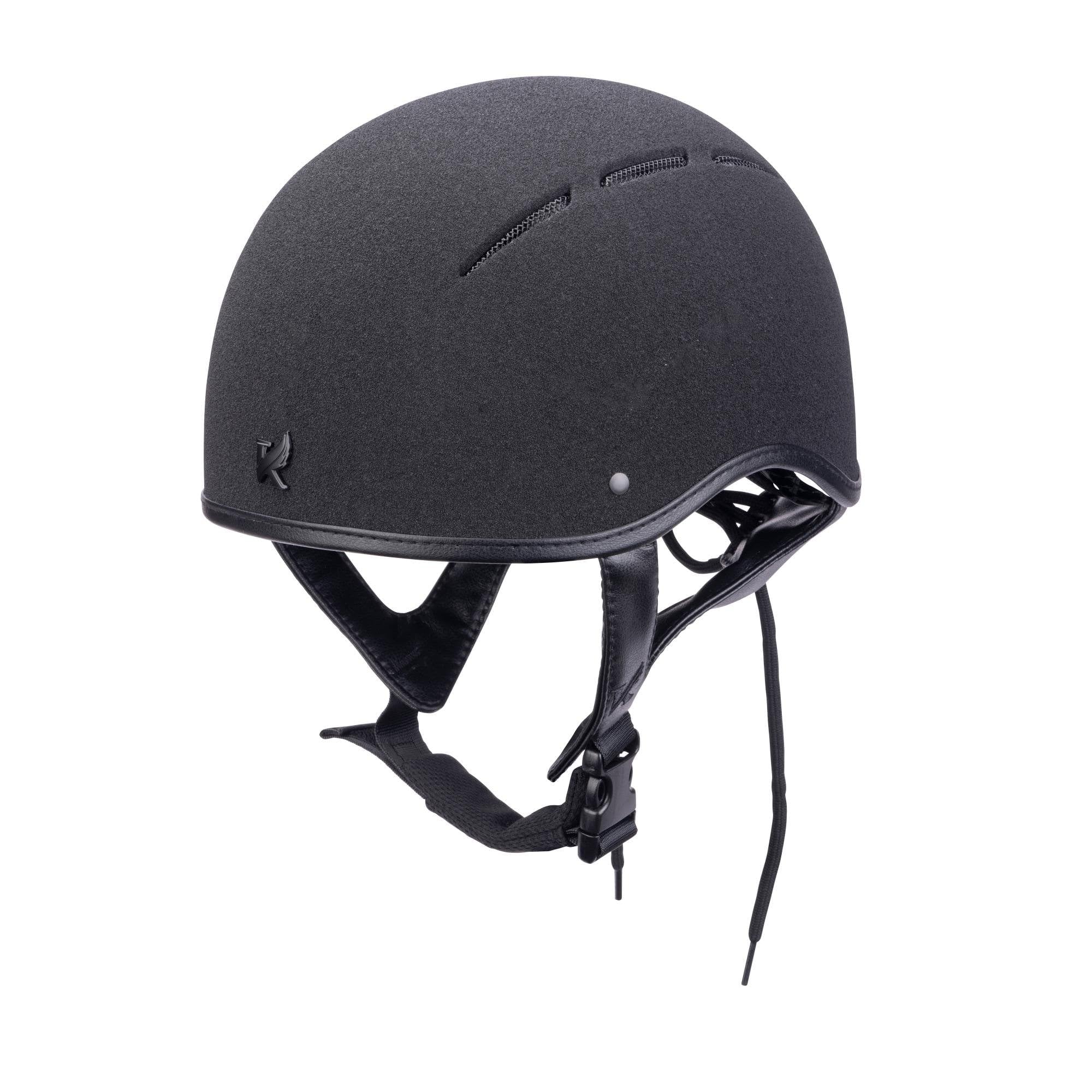 Shires Karben Icon Luxe Jockey Skull - Black