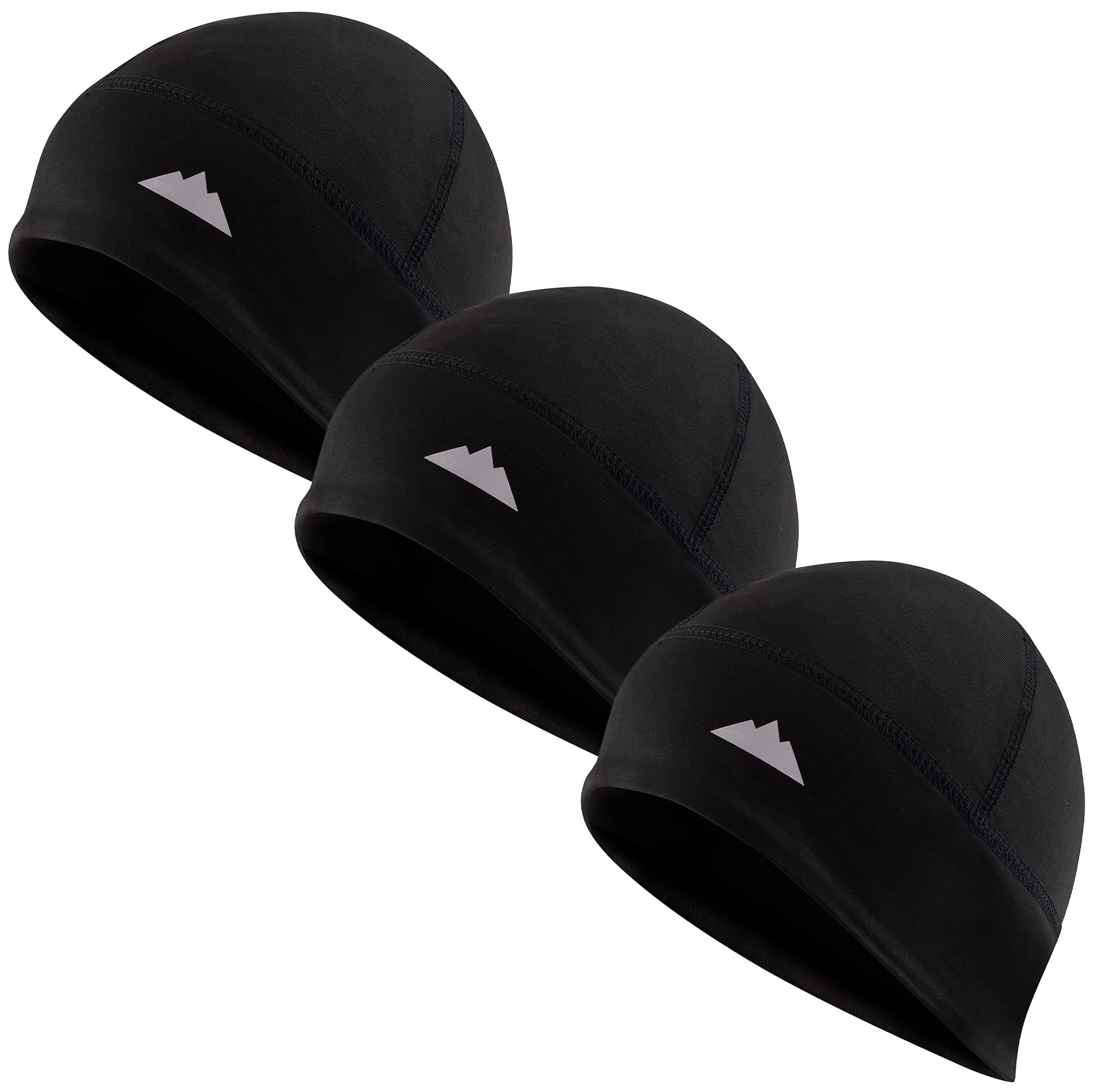 Tough Headwear Thermal Skull Cap - Moisture-Wicking Running Beanie - Wind-Blocking Cycling Cap - 4-Way Stretch Beanie for Men