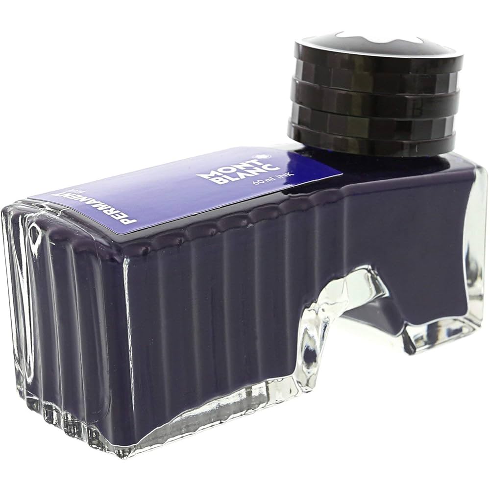 MONT BLANC 万年筆と青インクセット Amazon.co.jp: Montblanc モンブラン 万年筆 ボトルインク 特別