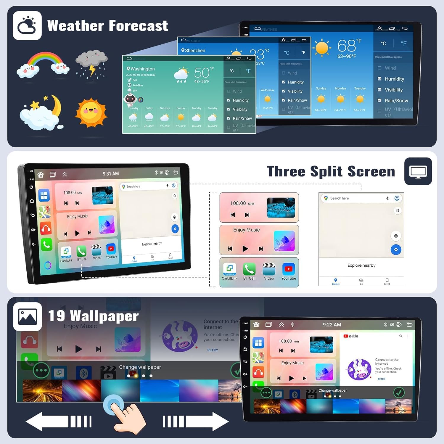 Autoradio Suzuki Swift Ertiga 2011-2017 2+32gb 8core Qled | Cuotas Sin Interés