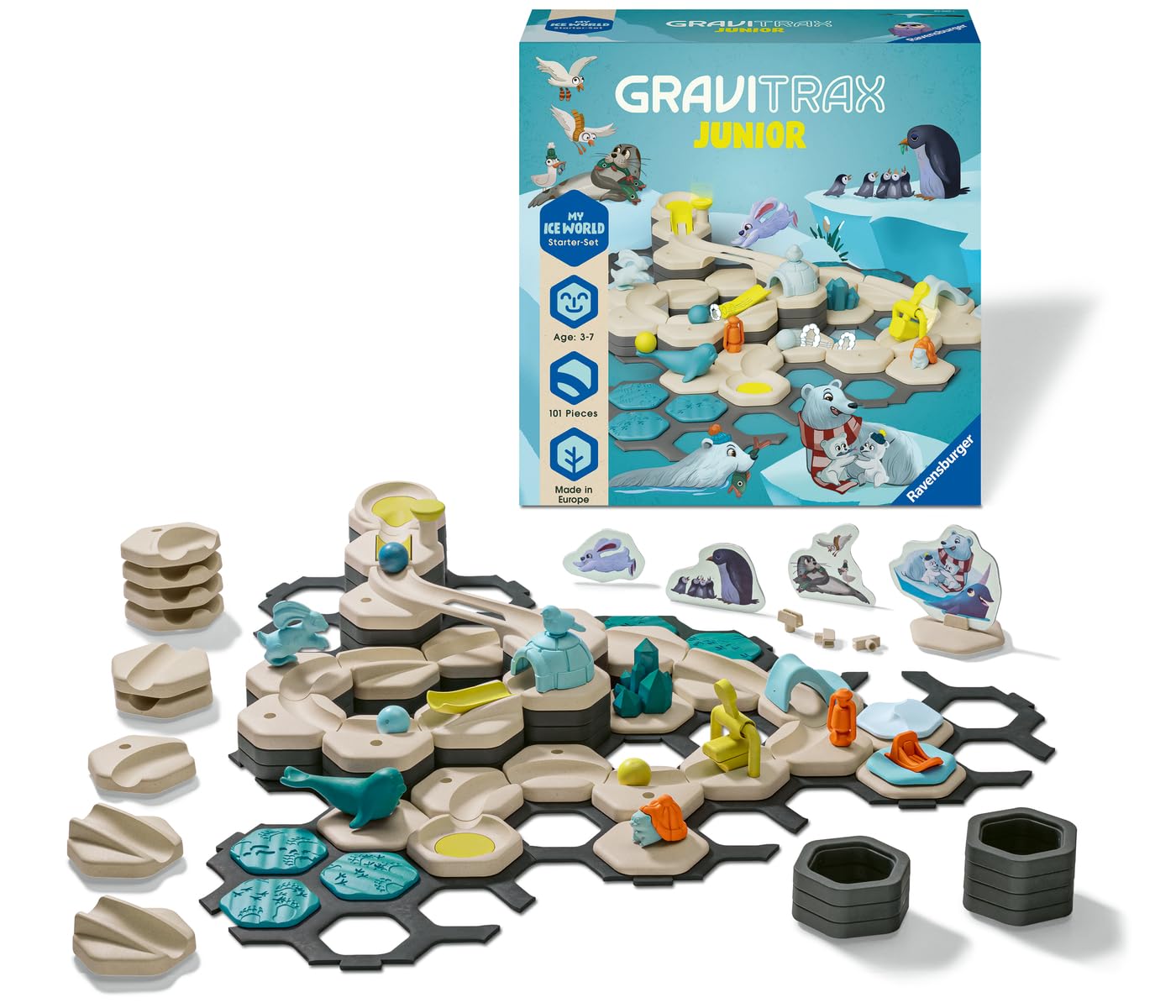 Ravensburger Gravitrax Junior Zestaw Startowy Lodowa Przygoda