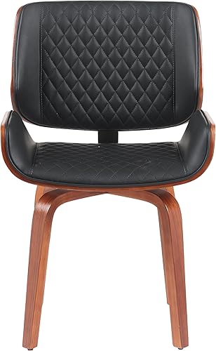 Miniatura 9 de Mid-Century Modern Dining Chairs Set of 2 with 360 Swivel, PU Leather Upholstery, Ergonomic Design for Kitchen, Office, Dining Room, Table & Chair