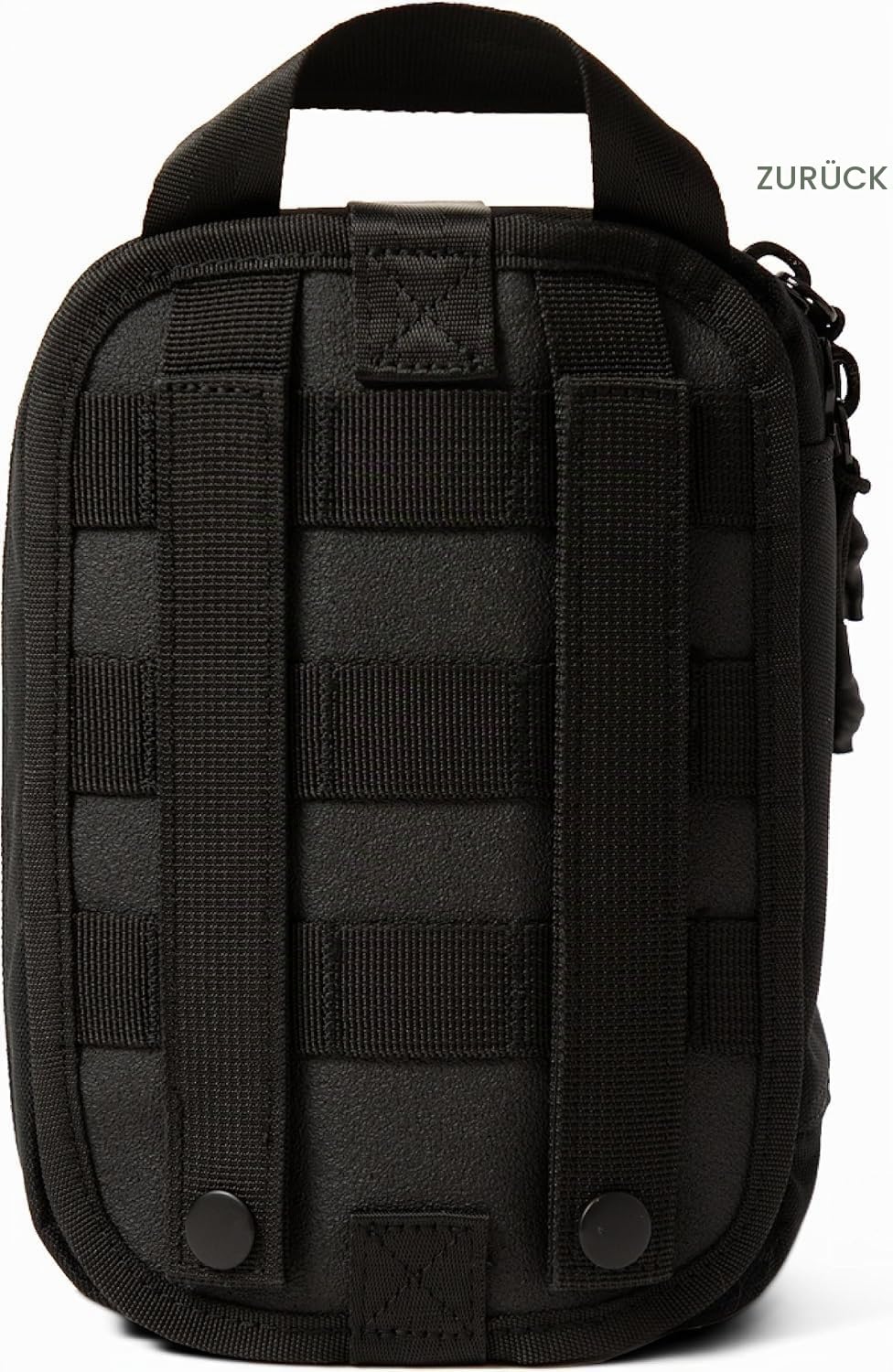 My Medic MyFak Mini-Erste-Hilfe-Set – klein und leicht für Camping, Wandern und Rucksackreisen – IFAK mit 70 Artikeln – HSA/FSA ideal für Reisen – Schwarz