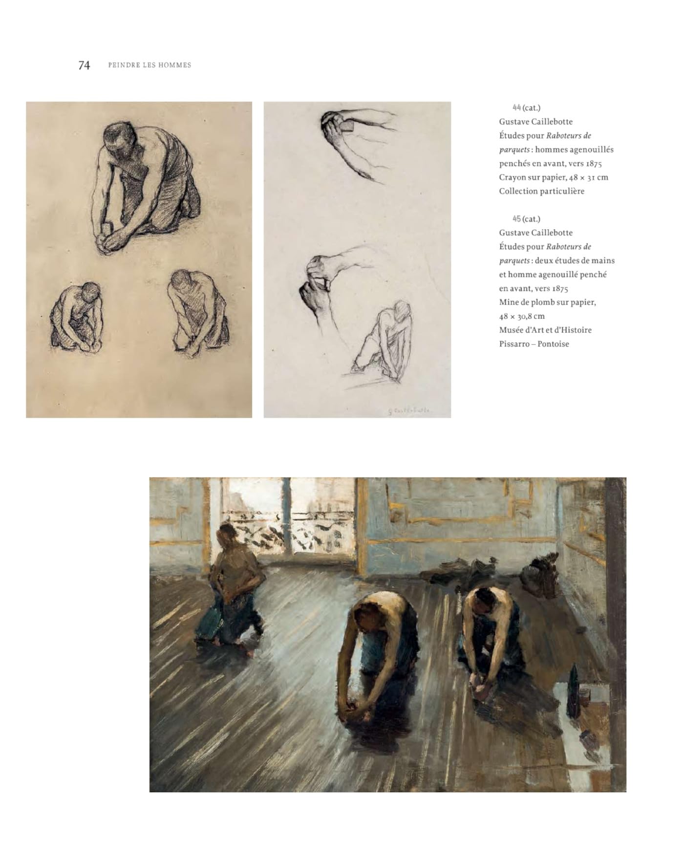Caillebotte, peindre les hommes (Catalogue officiel d'exposition)